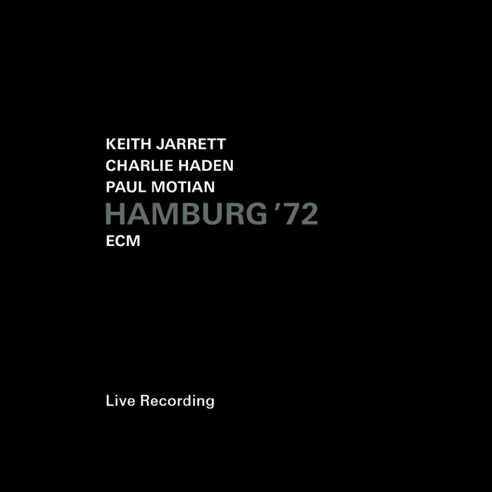 ECM Keith Jarrett Hamburg 72 CD Live Trio