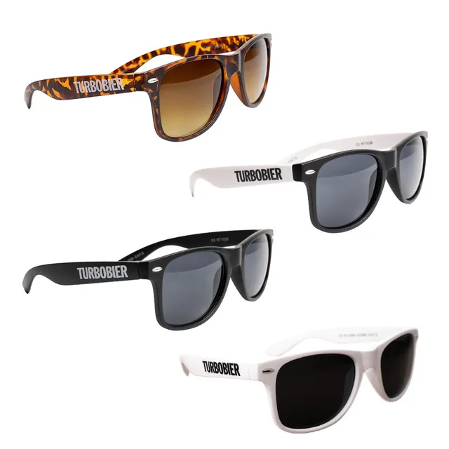 TURBOBIER Sonnenbrille Festival Brilleschwarz 4 Farben