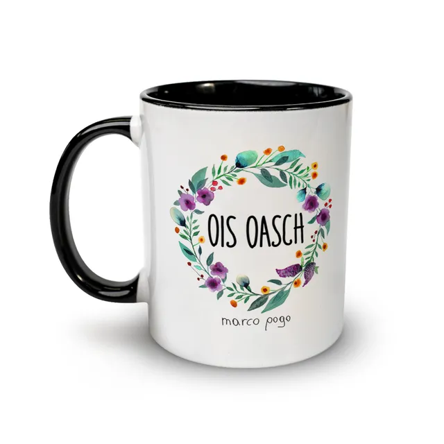 Marco Pogo Ois Oasch Häferl Keramik 0,3l