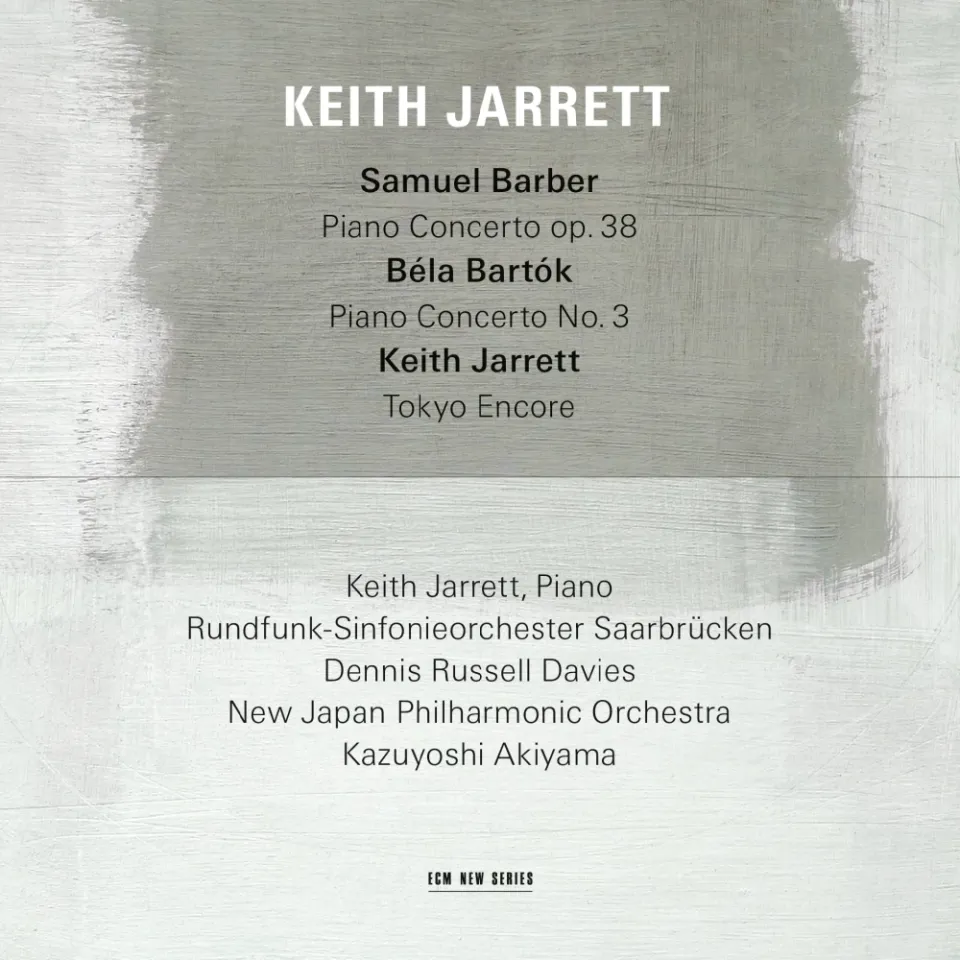 ECM New Series Barber Bartók CD Keith Jarrett Klavier