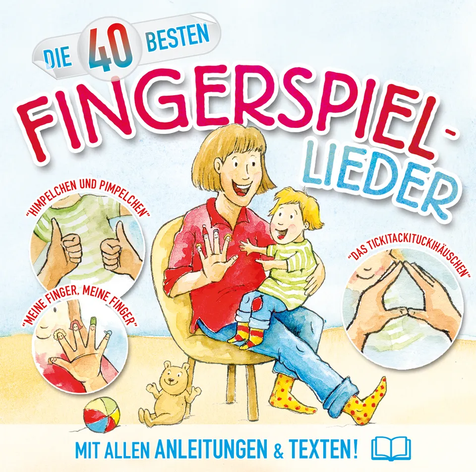 Lamp und Leute Die 40 besten Fingerspiellieder CD mit Beiheft