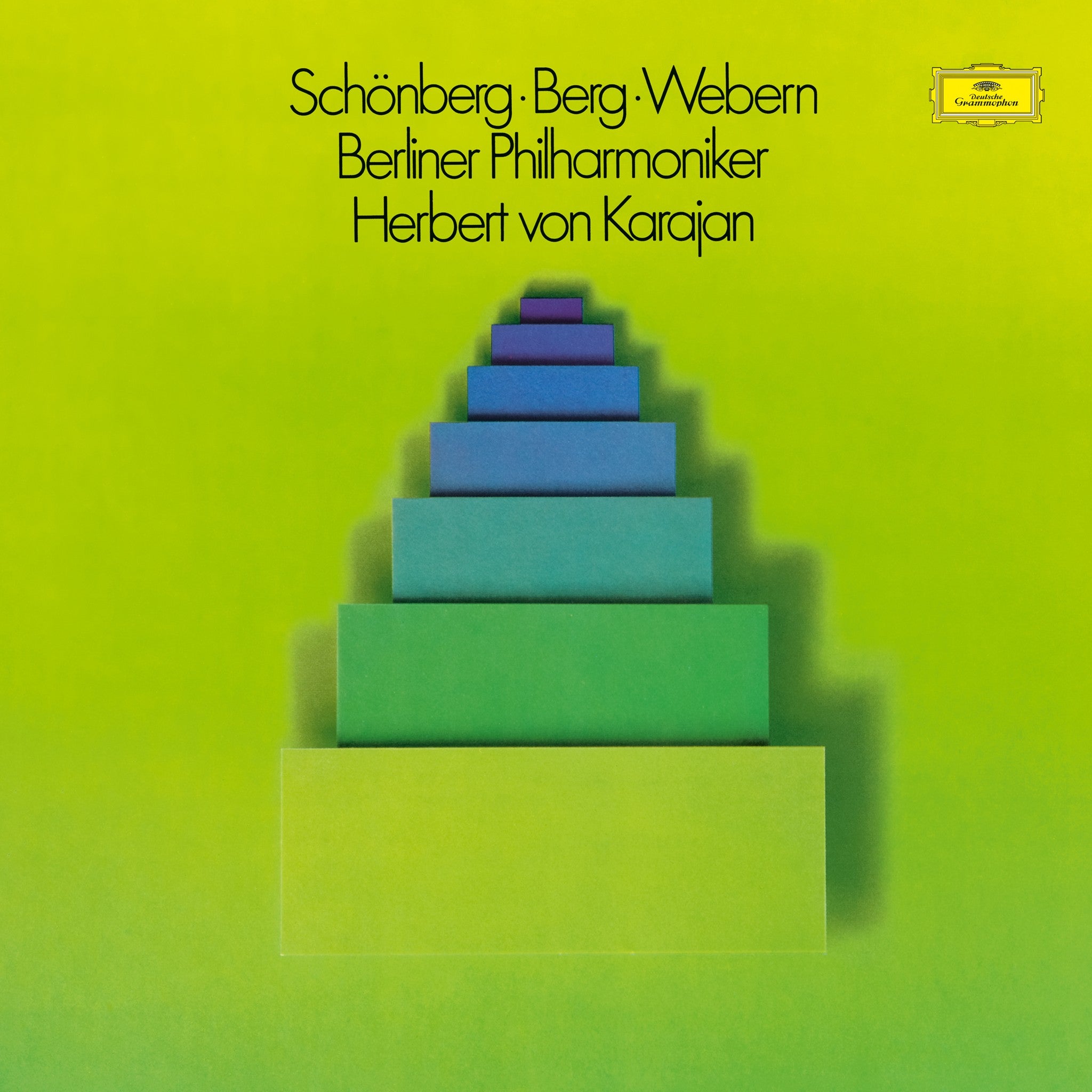 Deutsche Grammophon Karajan Schoenberg Berg Webern 4LP Box 180g
