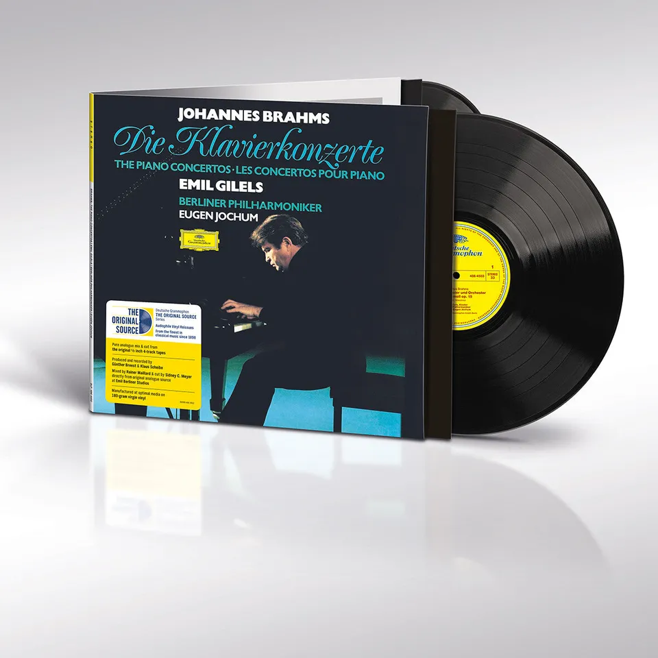 Deutsche Grammophon Brahms Klavierkonzerte 1 & 2 Vinyl 180g 2LP
