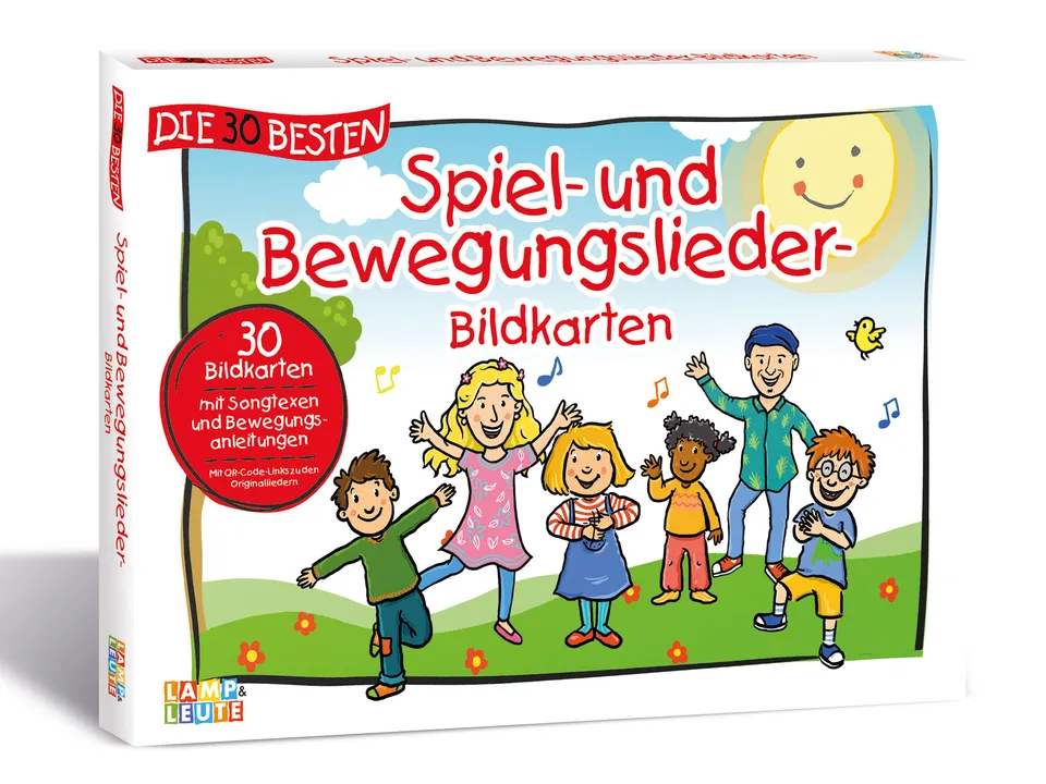 Lamp und Leute Die 30 besten Spiel- und Bewegungslieder Bildkarten