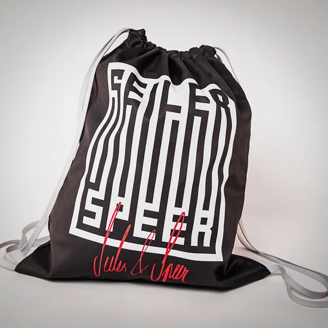 Seiler und Speer Barcode Rucksack Gymbag 37x48 cm
