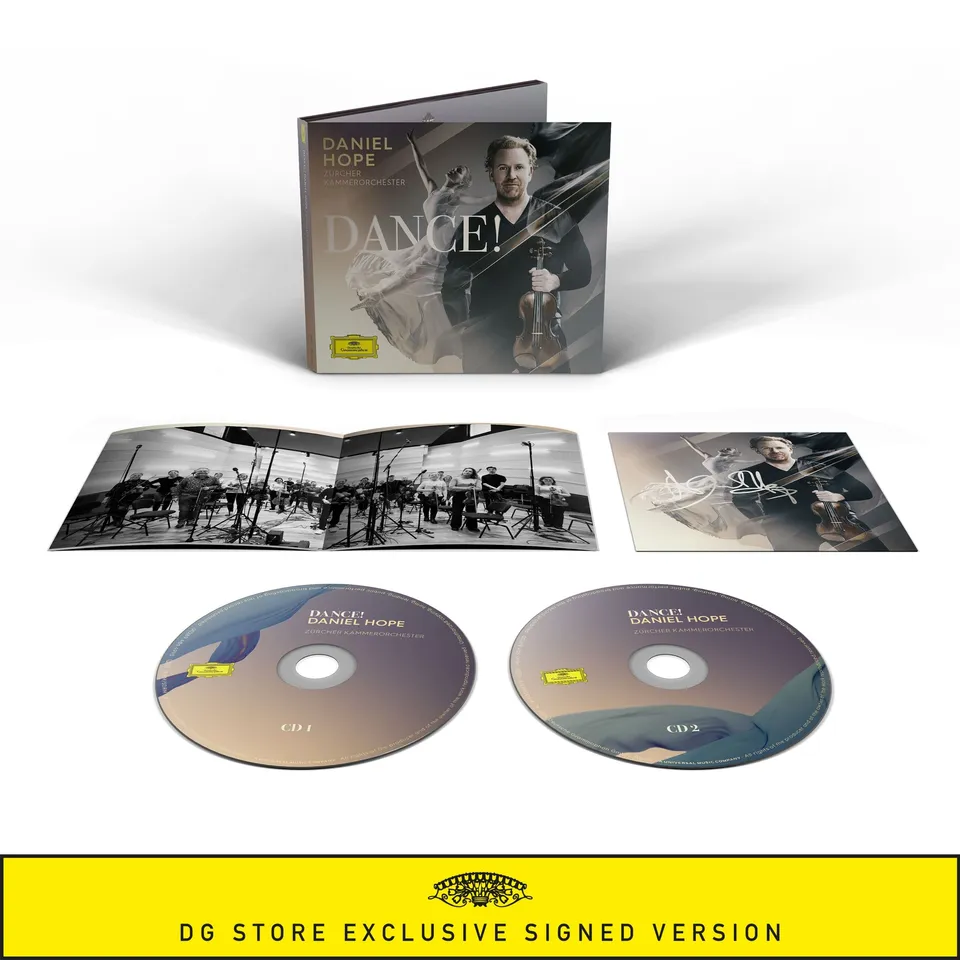 Deutsche Grammophon Daniel Hope Dance Doppelalbum signiert