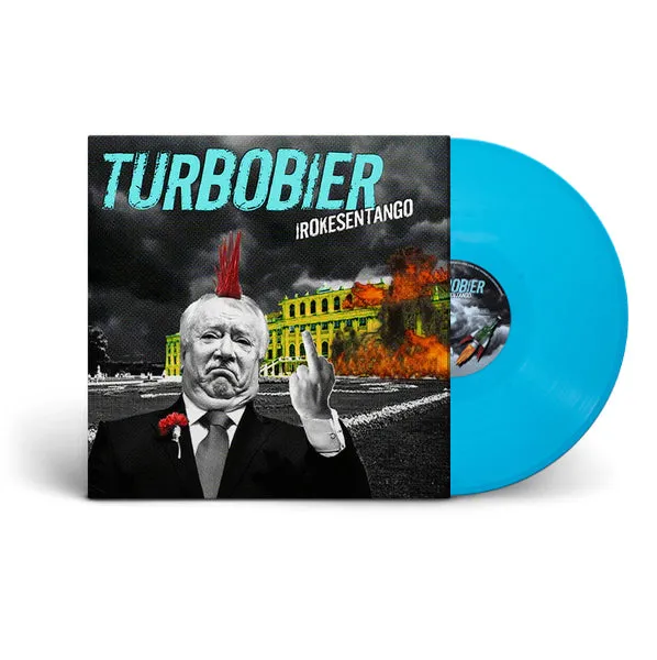 Pogo's Empire Turbobir Irokesentango Vinyl türkise LP