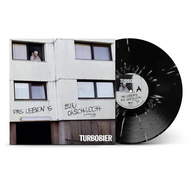 TURBOBIER Das Leben is ein Oaschloch Vinyl Splatter limitiert
