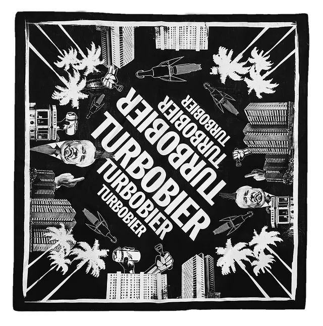 TURBOBIER Bandana Tuch Stirnband vielseitig