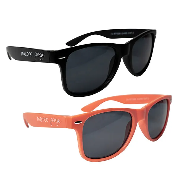 Marco Pogo Sonnenbrille schwarz Festival UV-Schutz