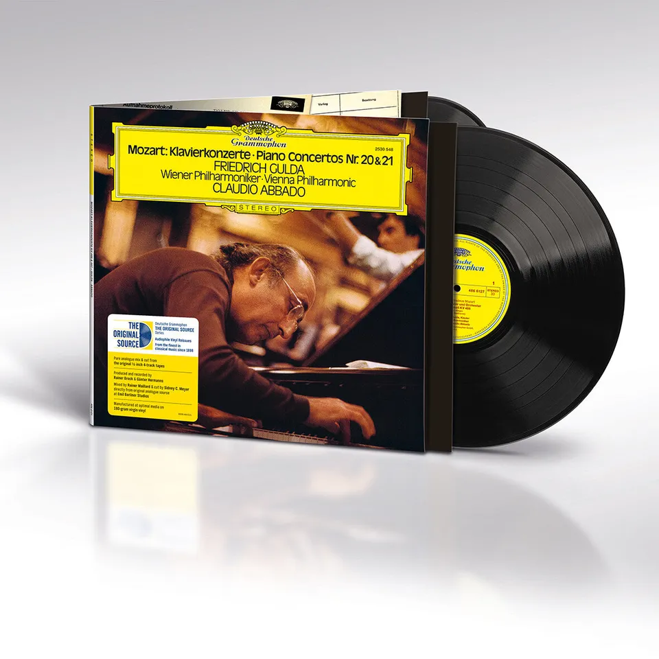 Deutsche Grammophon Gulda Abbado Klavierkonzerte 20&21 2LP 180g AAA