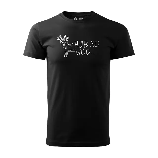 Plan P Bambi Shirt schwarz Baumwolle