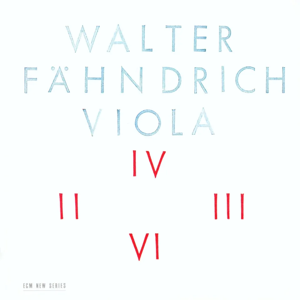 ECM Viola CD Bill Frisell Kammer Jazz Edition