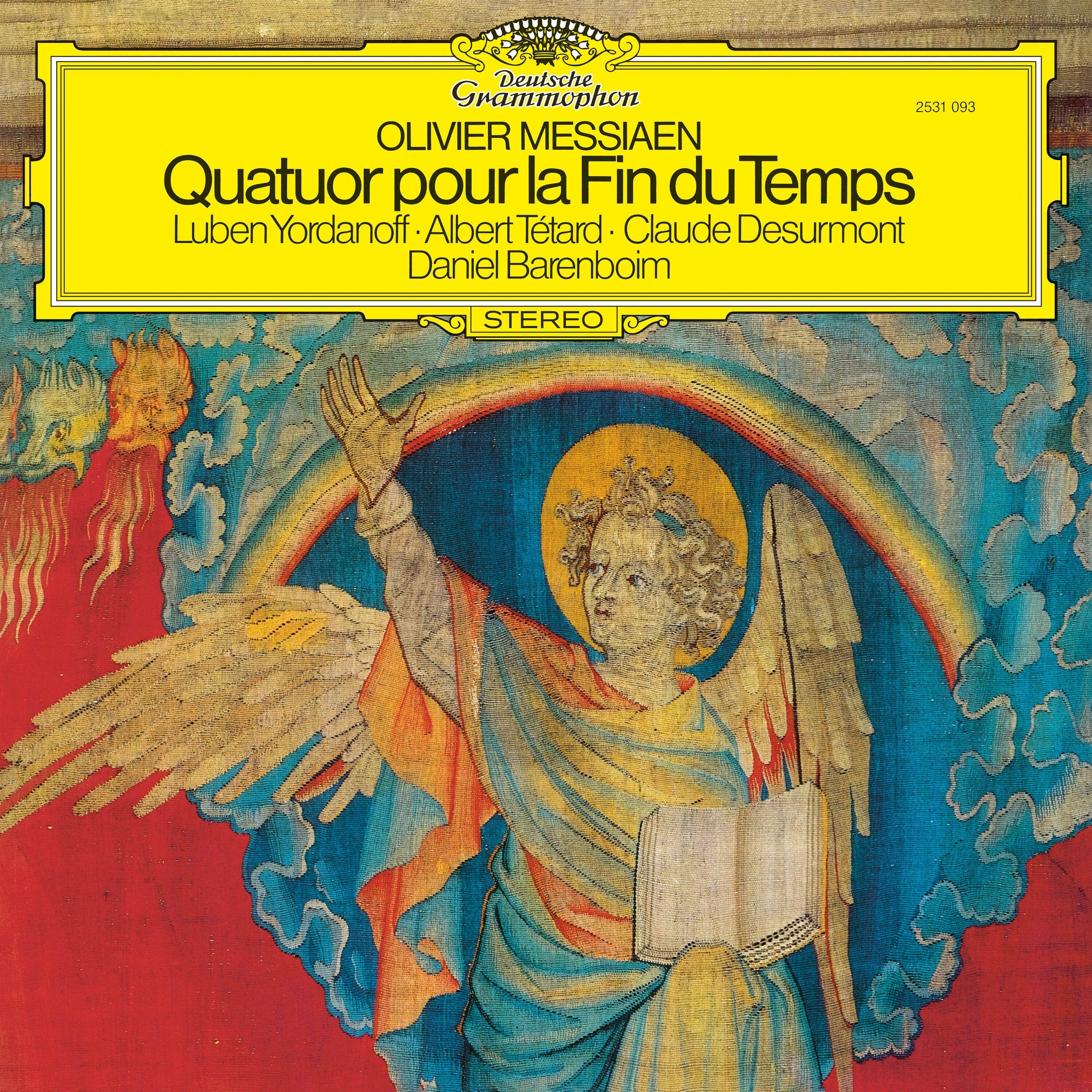 Deutsche Grammophon Messiaen Quatuor LP 180g Original