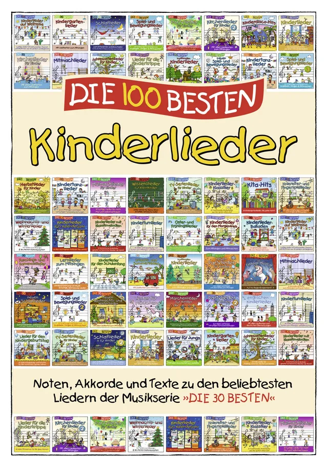 Lamp und Leute Die 100 besten Kinderlieder Liederbuch Noten 168 Seiten