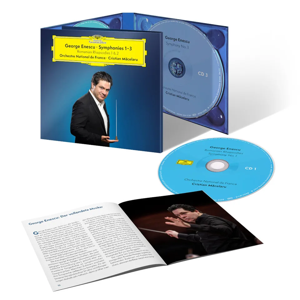 Deutsche Grammophon Enescu Symphonien 1-3 2CD OS Măcelaru