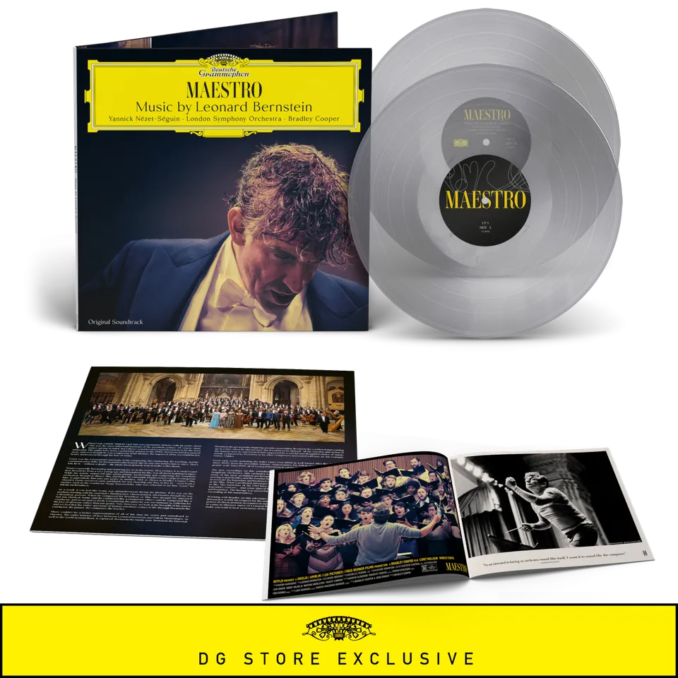 Deutsche Grammophon Maestro Bernstein Soundtrack CD mit Fotoalbum