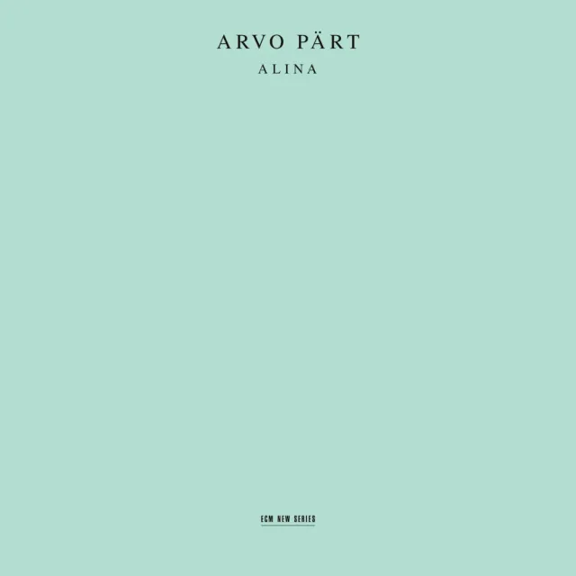 ECM New Series Arvo Pärt Alina Vinyl LP