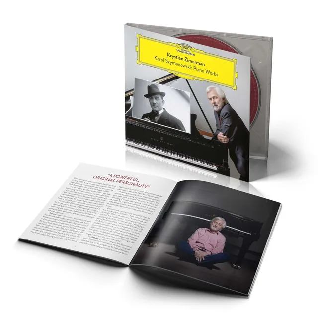 Deutsche Grammophon Szymanowski Piano Works Zimerman CD