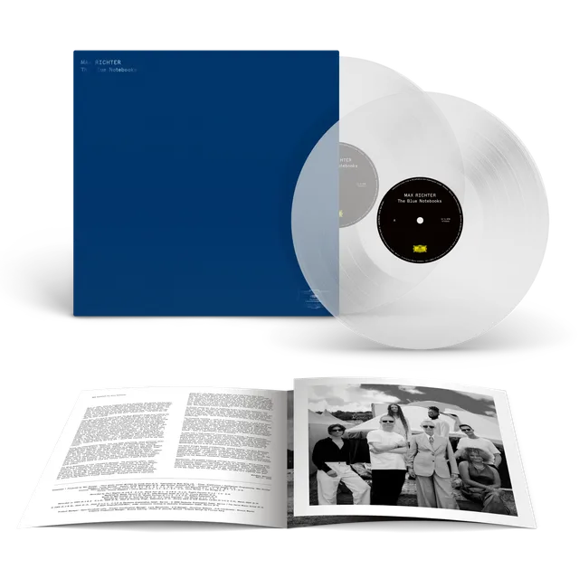 Deutsche Grammophon Max Richter Blue Notebooks 2LP Clear limitiert
