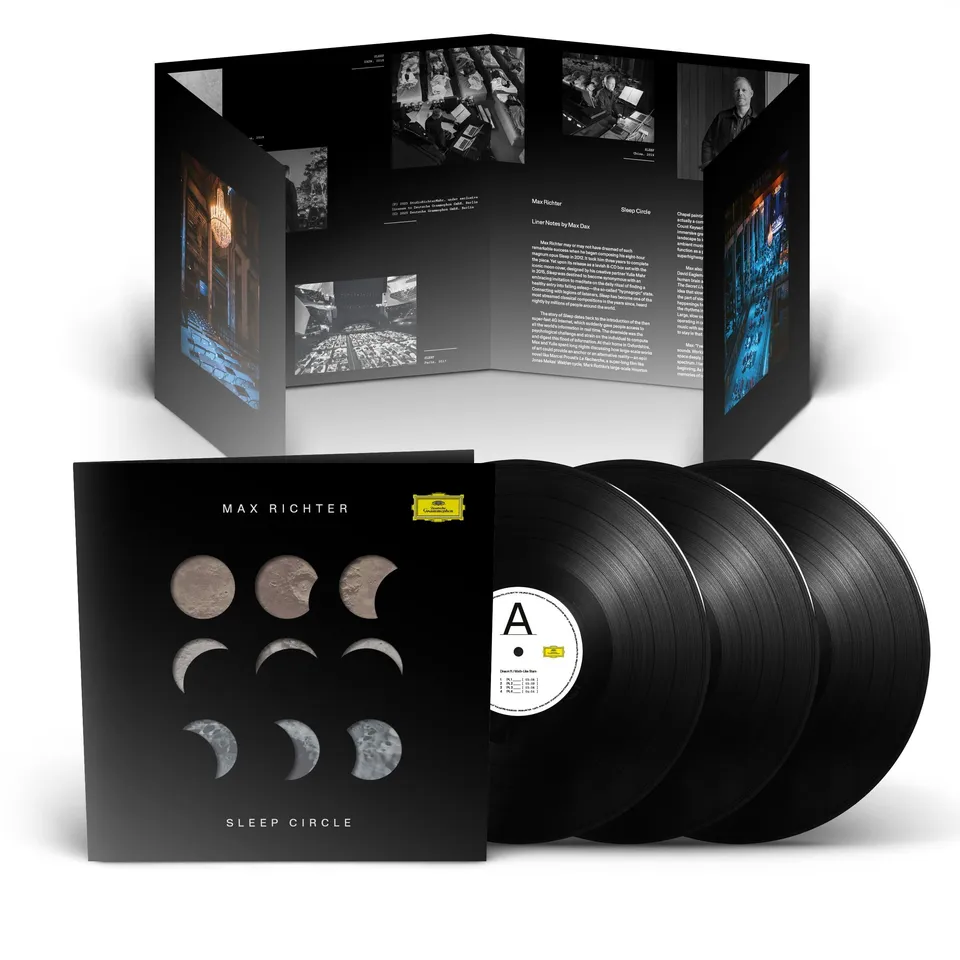 Deutsche Grammophon Max Richter SLEEP Circle 3LP 180g Black Vinyl