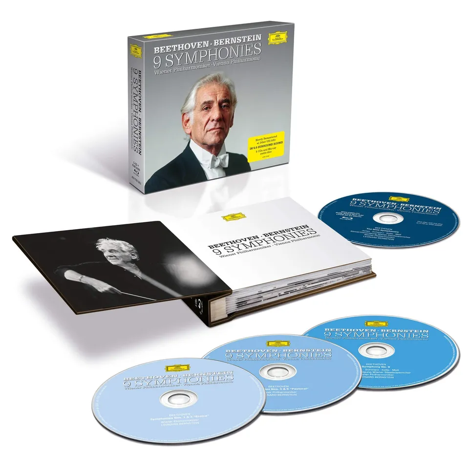 Deutsche Grammophon Bernstein Beethoven Sinfonien Blu-ray 5CD
