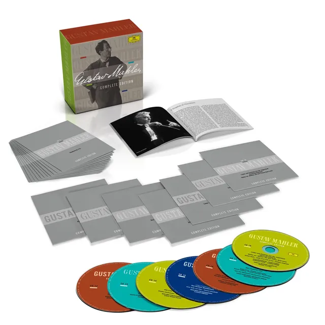 Deutsche Grammophon Mahler Complete Edition 18 CD Box Sinfonien