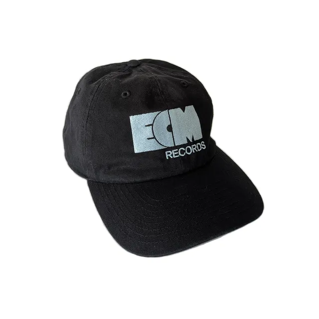 ECM Records Cap Kappe schwarz Bio-Baumwolle