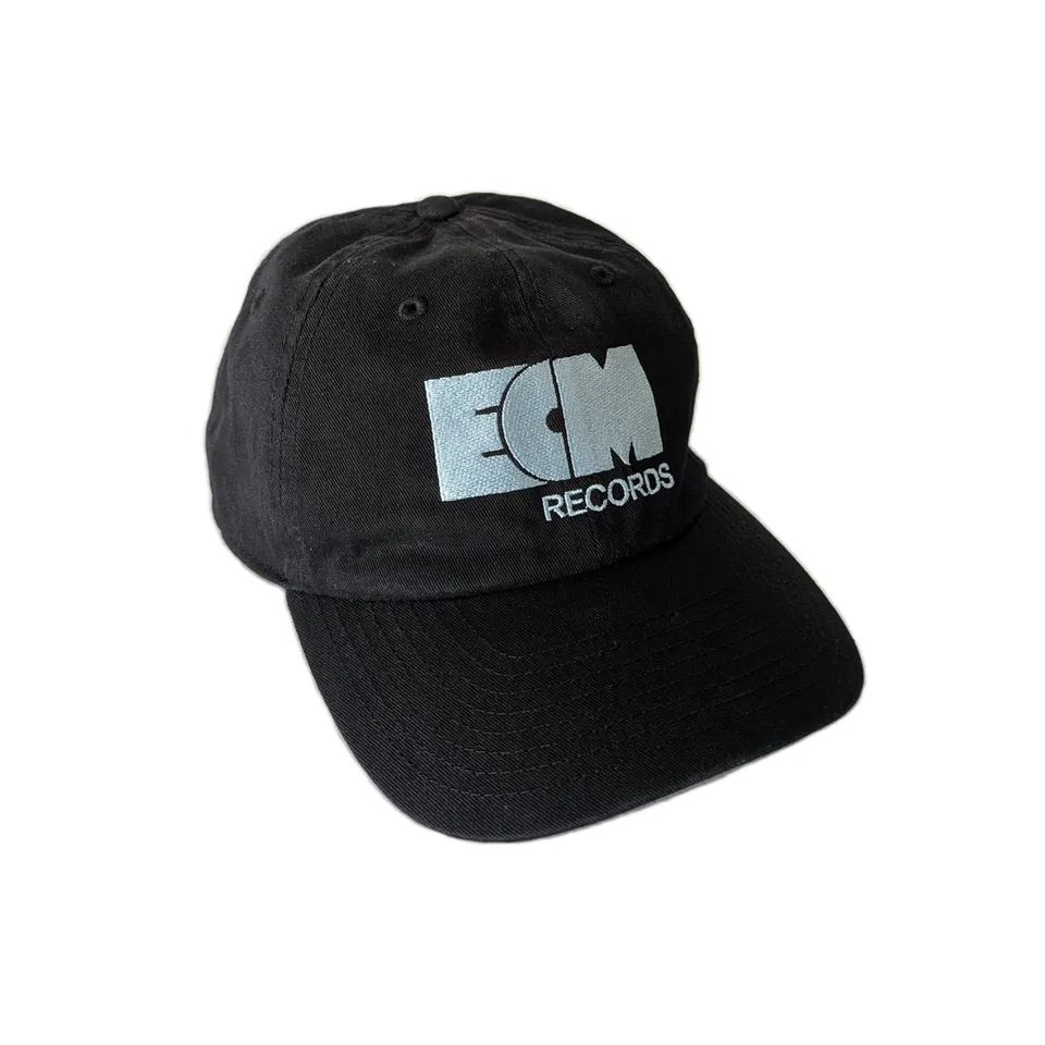 ECM Records Cap Kappe schwarz Bio-Baumwolle