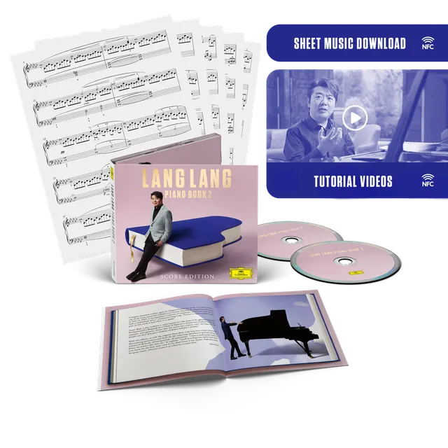 Deutsche Grammophon Lang Lang Piano Book 2 Noten-Edition 2CD mit NFC