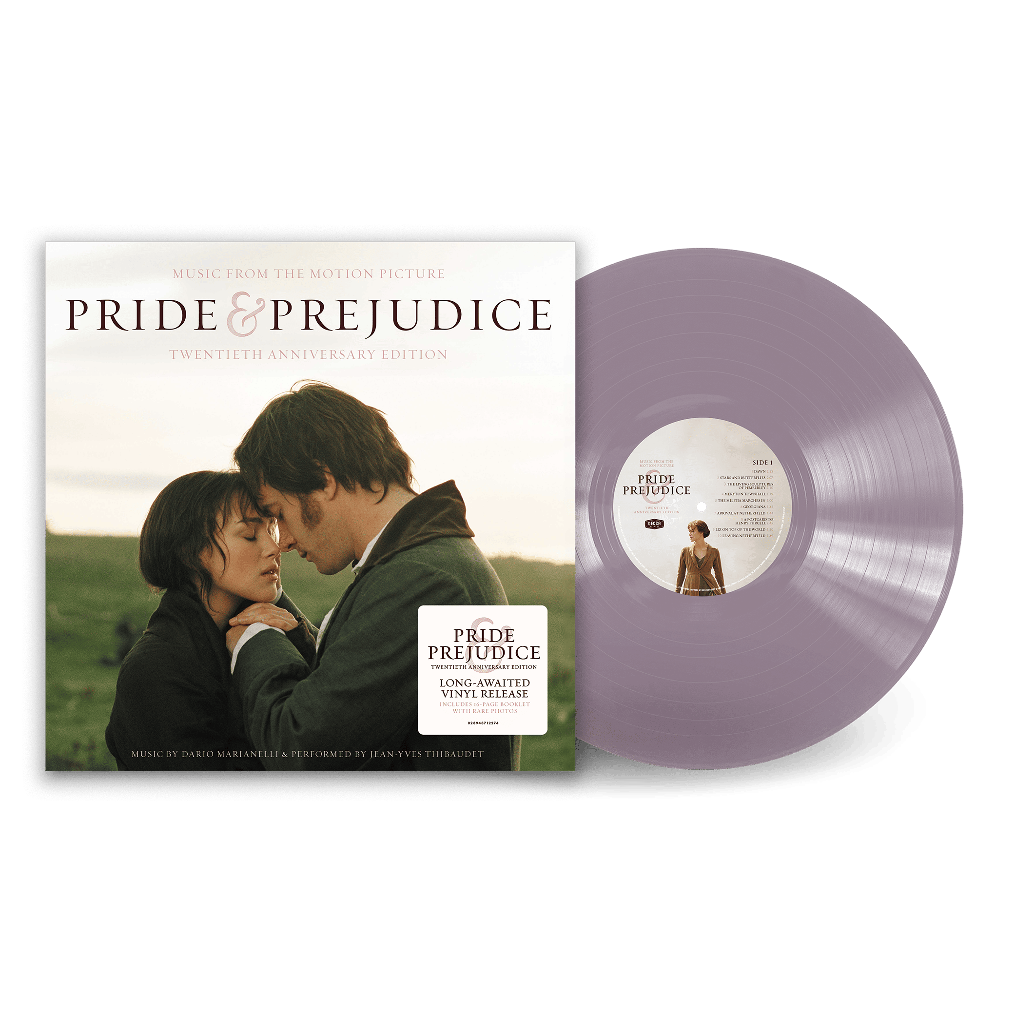 Deutsche Grammophon Thibaudet Pride & Prejudice Vinyl lila Anniversary Klavier