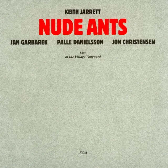 ECM Records Nude Ants CD Live Village Vanguard