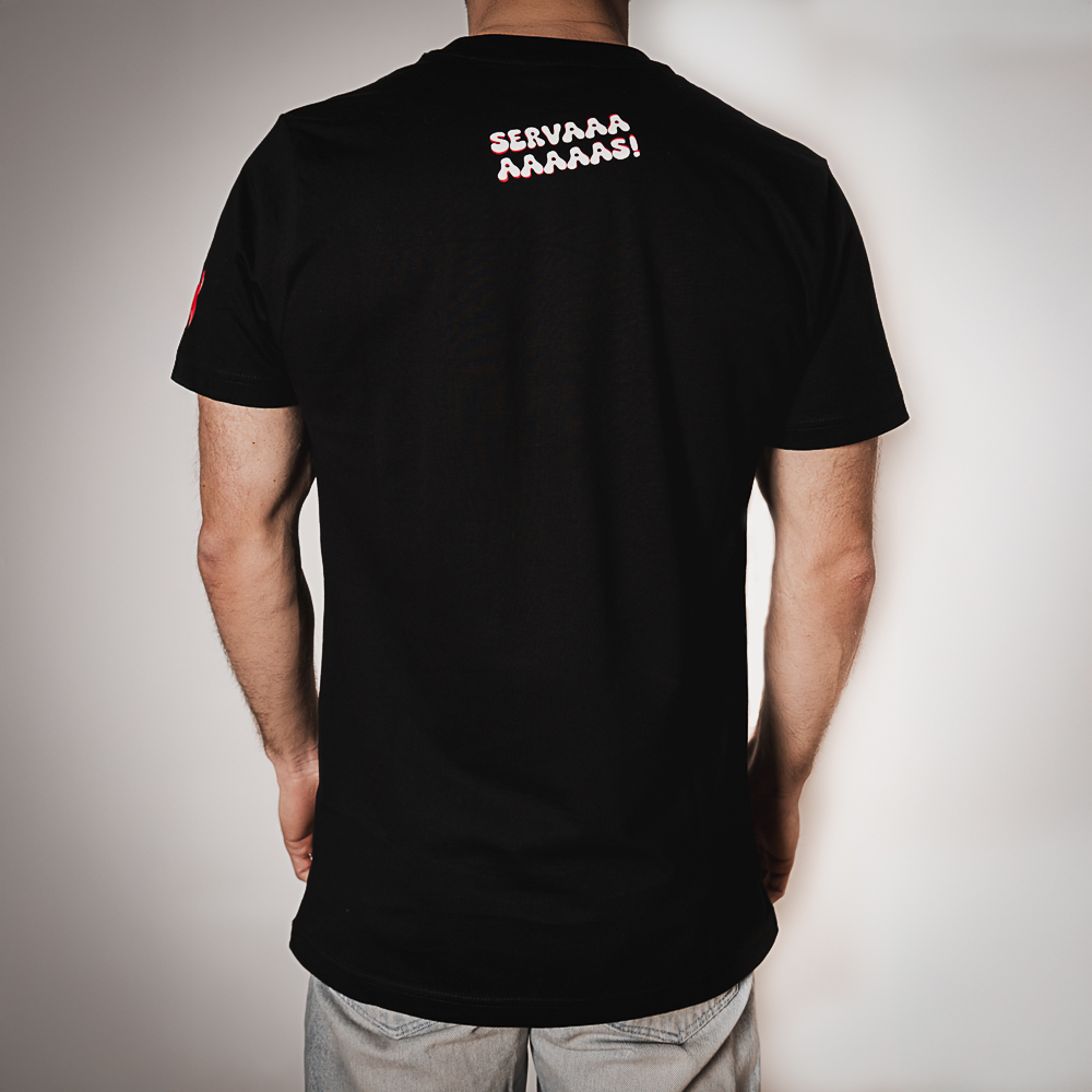 Seiler und Speer Xandl & Franz T-Shirt schwarz Baumwolle