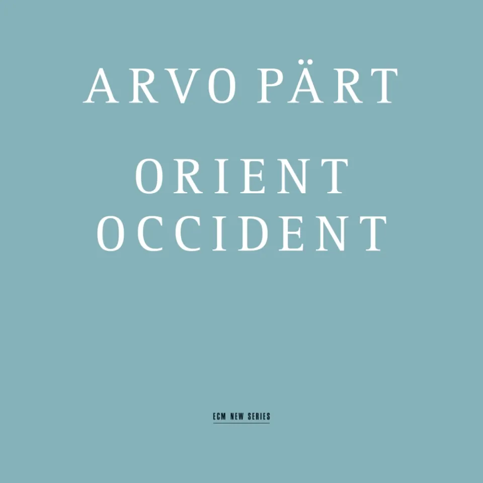 ECM Arvo Pärt Orient & Occident Vinyl-LP Chor