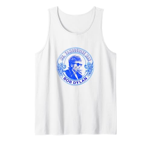 Bob Dylan Mr. Tamburin Man Tank Top Herren Damen offiziell