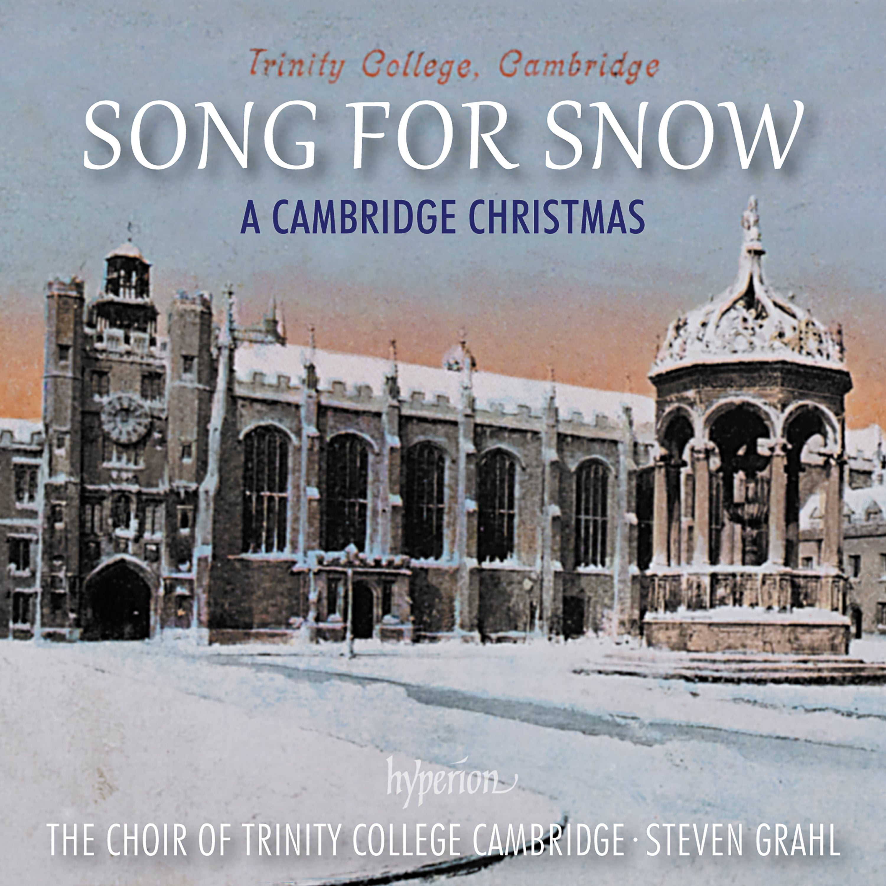 Deutsche Grammophon Trinity Cambridge Song for Snow CD Chor
