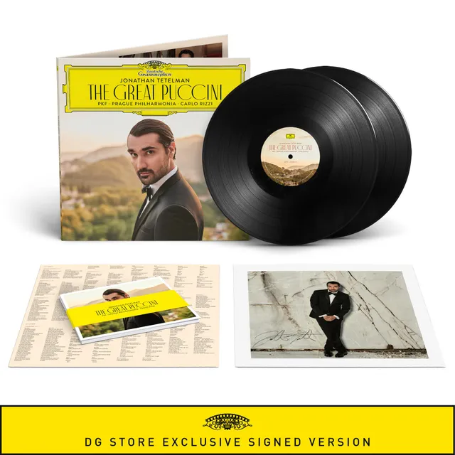Deutsche Grammophon Jonathan Tetelman The Great Puccini Doppel-Vinyl 2LP 180g Tenor-Arien