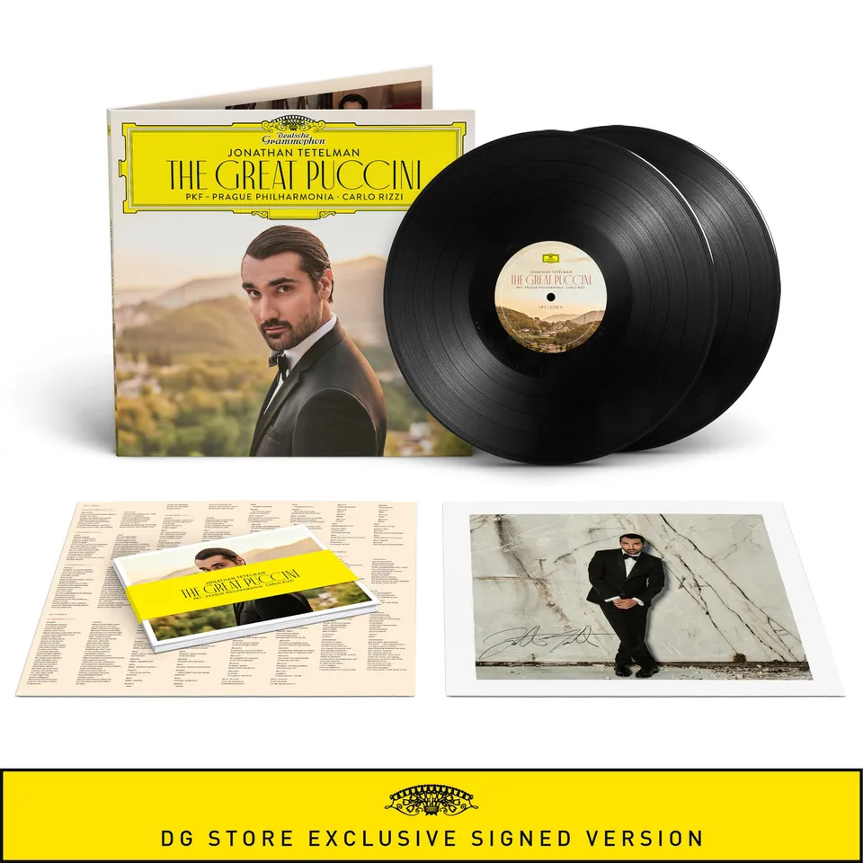 Deutsche Grammophon Jonathan Tetelman The Great Puccini Doppel-Vinyl 2LP 180g Tenor-Arien