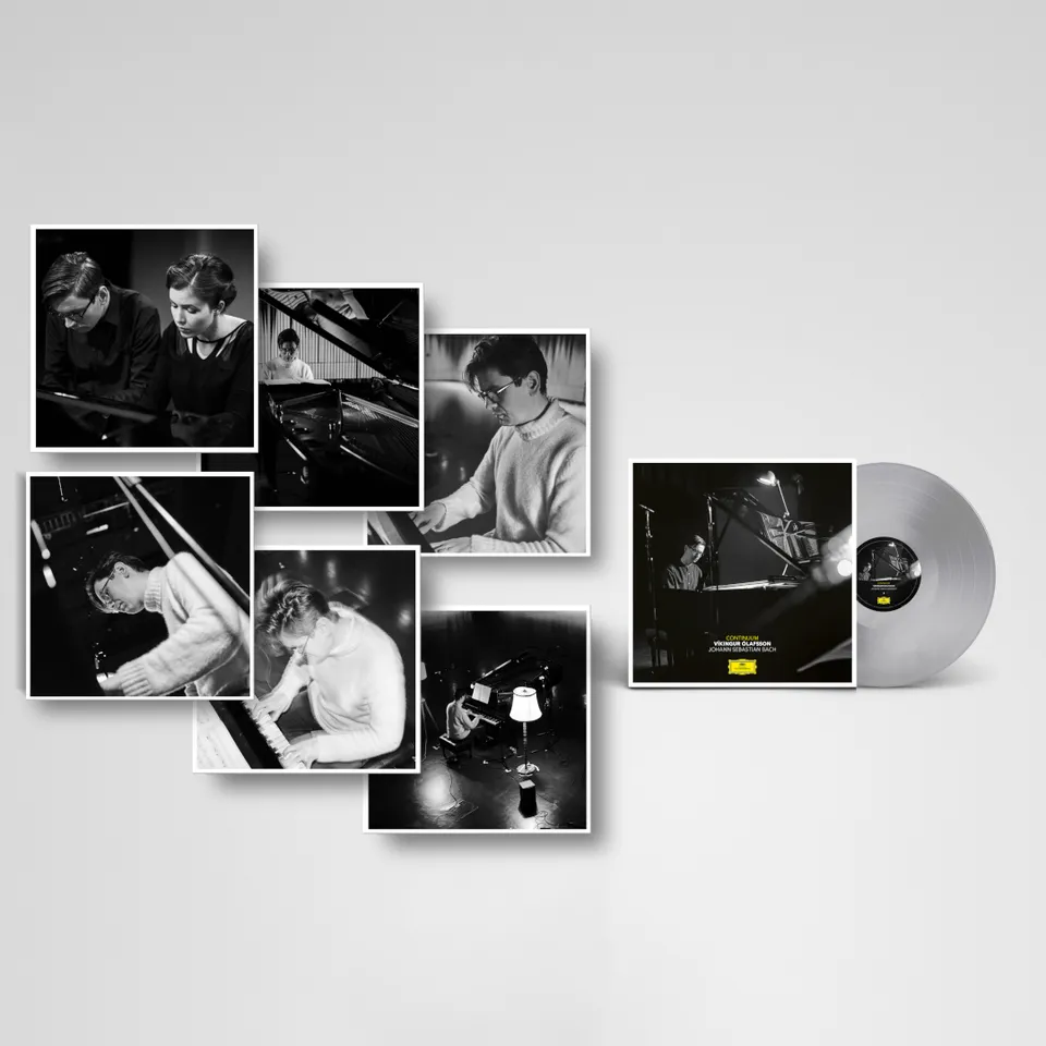 Deutsche Grammophon Víkingur Ólafsson Continuum LP Crystal Clear 180g