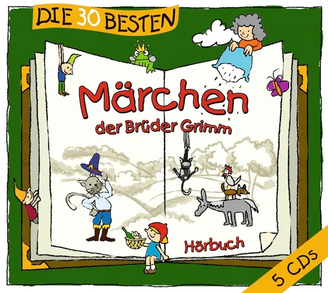 Lamp und Leute Die 30 besten Märchen der Brüder Grimm Hörbuch 5 CDs