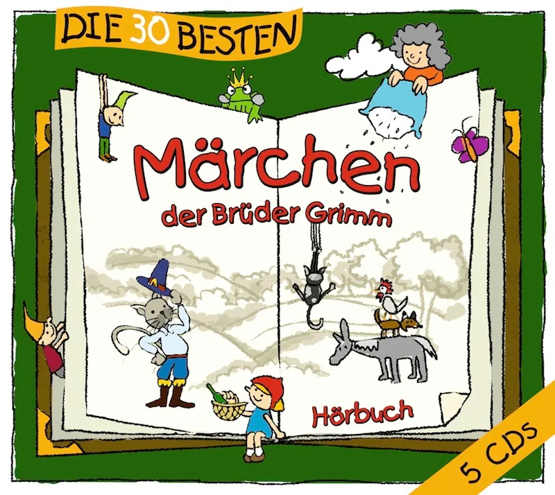 Lamp und Leute Die 30 besten Märchen der Brüder Grimm Hörbuch 5 CDs