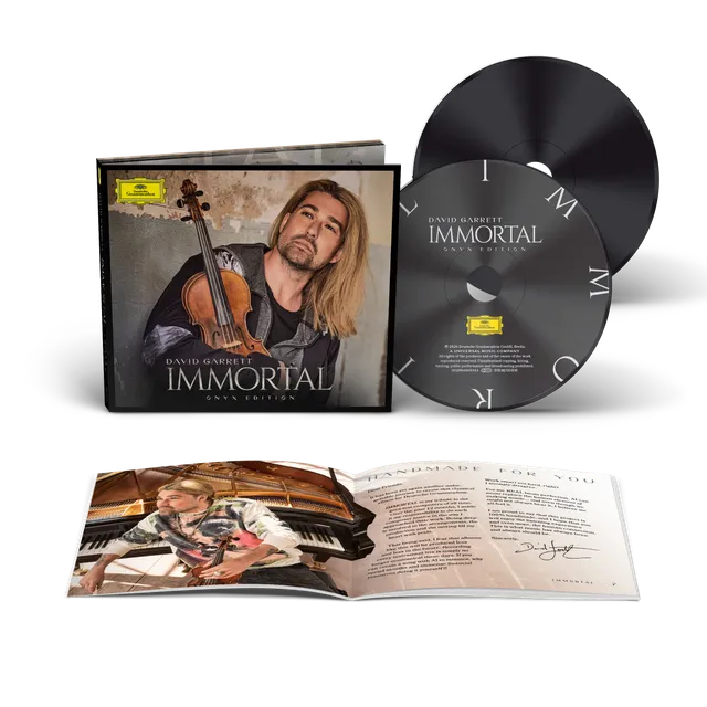 Deutsche Grammophon David Garrett Immortal CD Onyx Edition