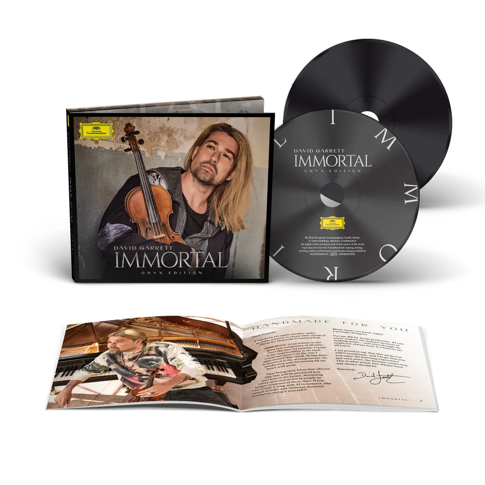 Deutsche Grammophon David Garrett Immortal CD Onyx Edition