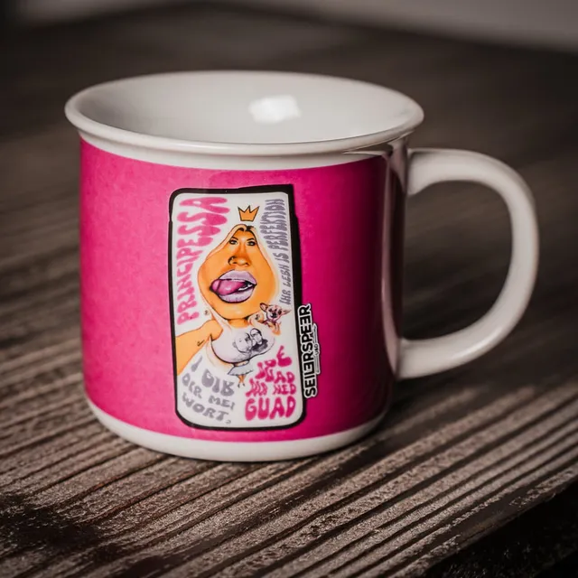 Seiler und Speer Principessa Häferl Tasse 365 ml Porzellan