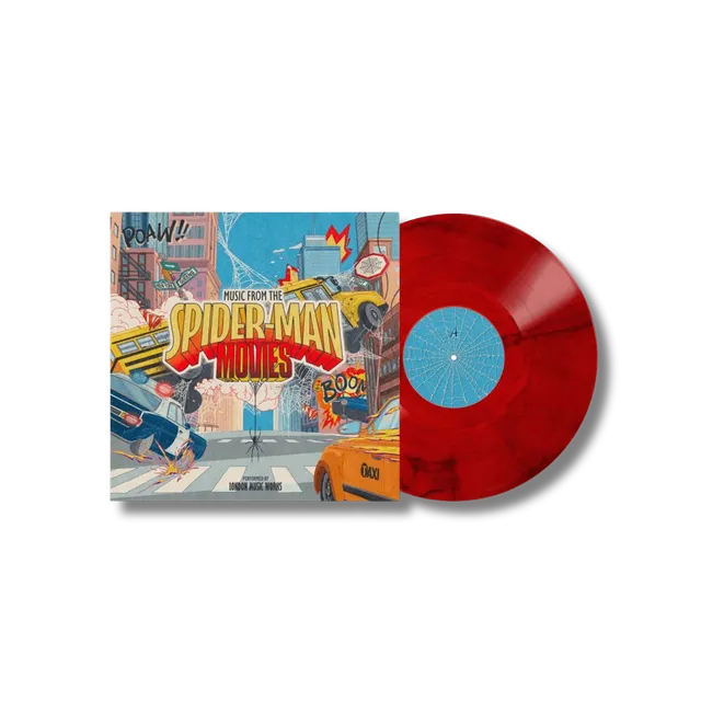 Deutsche Grammophon Spider-Man Soundtrack Vinyl farbig