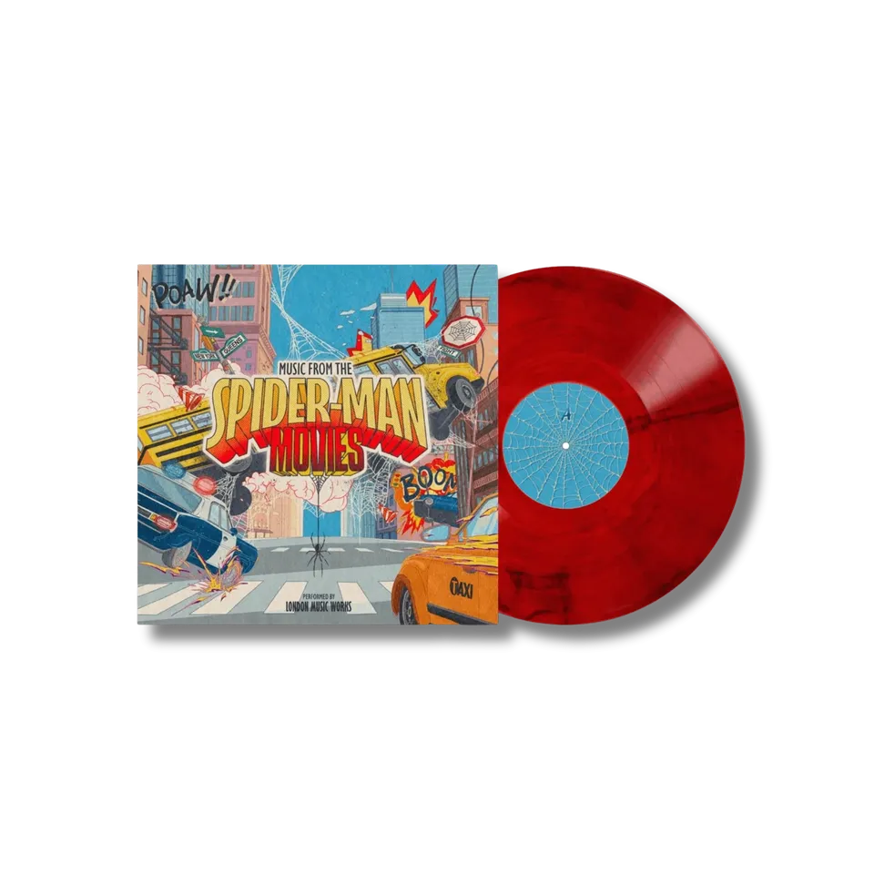 Deutsche Grammophon Spider-Man Soundtrack Vinyl farbig