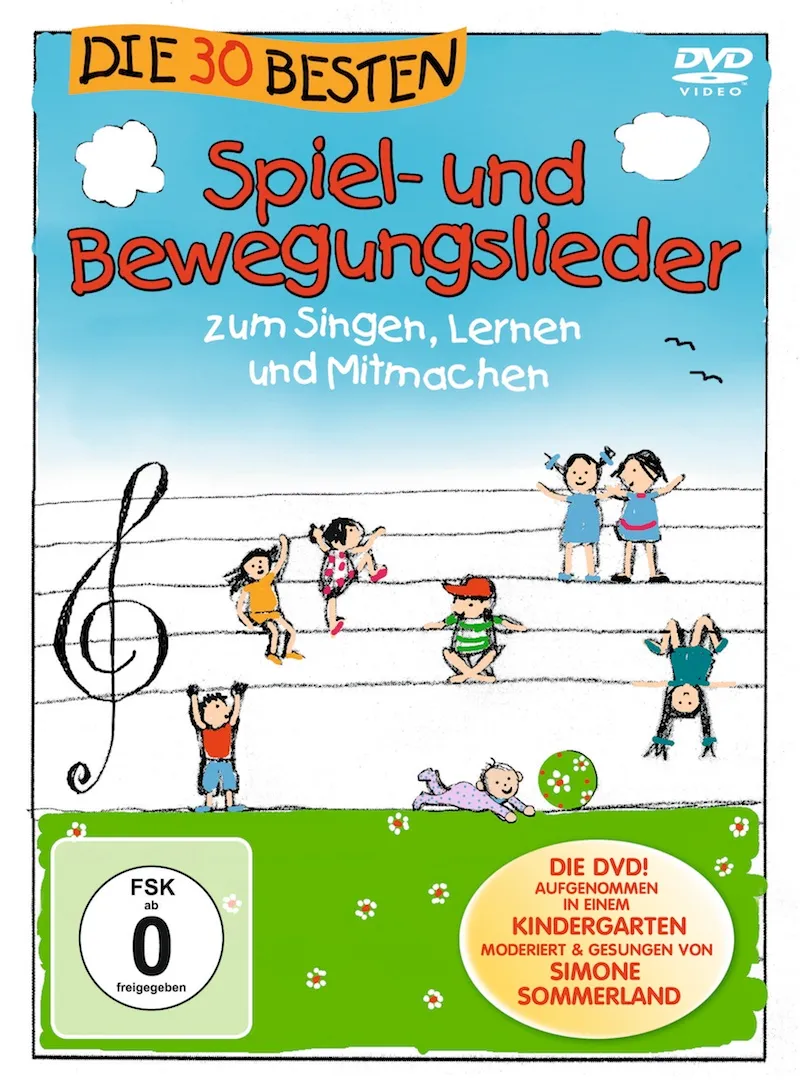 Lamp und Leute 30 besten Spiel- Bewegungslieder Vol.1 DVD