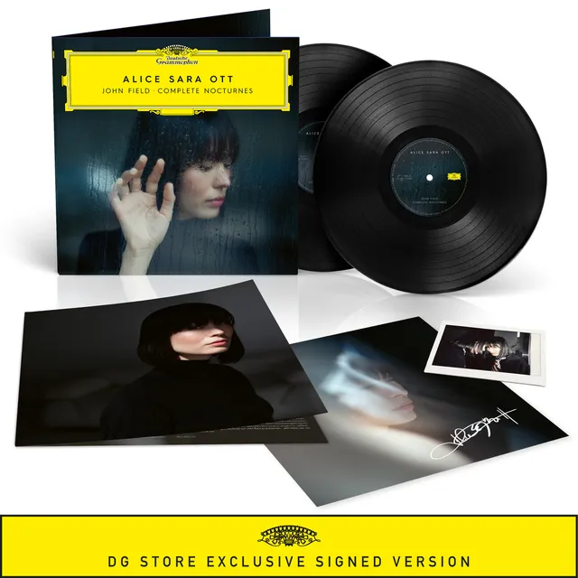 Deutsche Grammophon Alice Sara Ott Field Nocturnes 2LP signiert limitiert