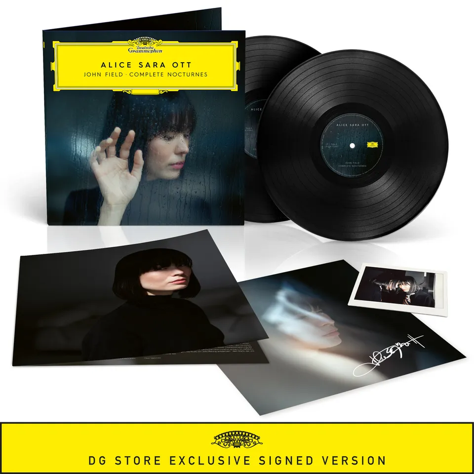 Deutsche Grammophon Alice Sara Ott Field Nocturnes 2LP signiert limitiert