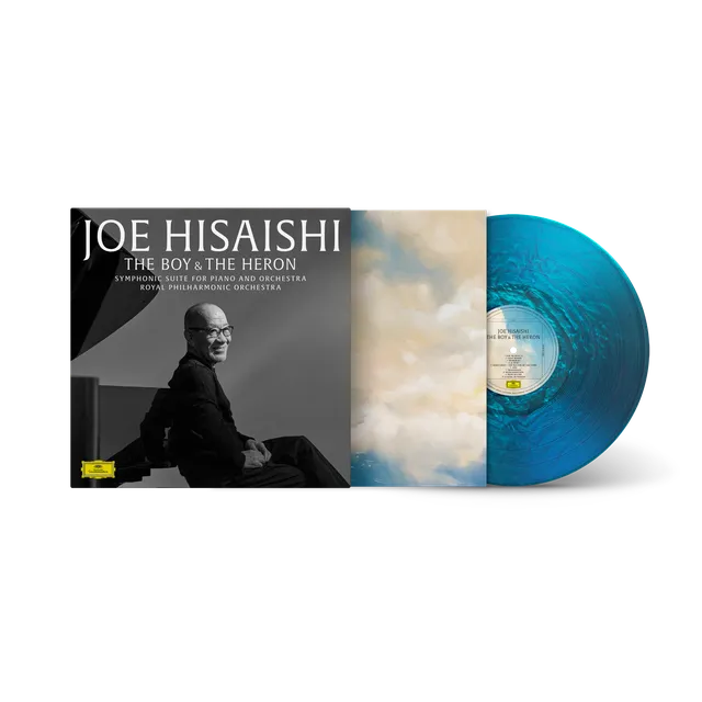 Deutsche Grammophon Hisaishi Boy and the Heron Blue Vinyl LP